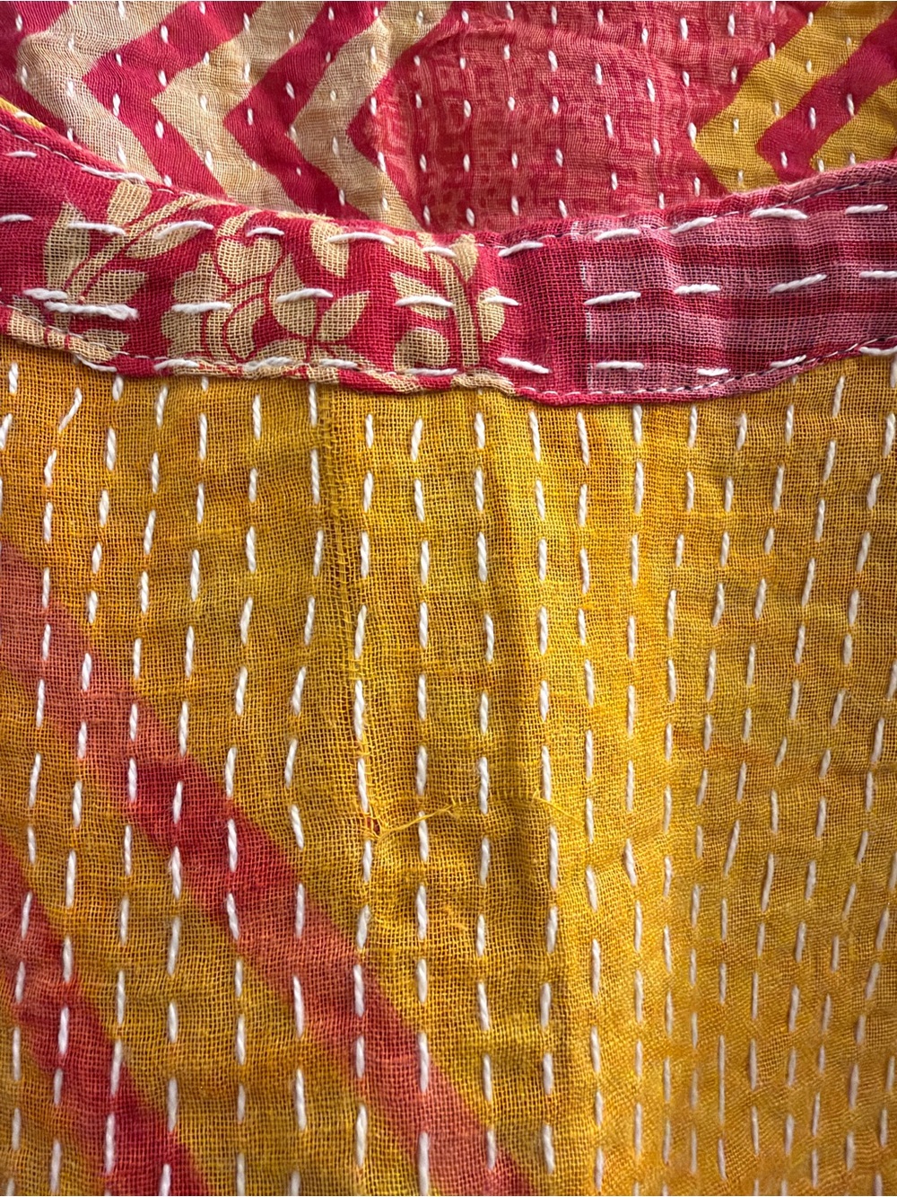 Reversible Kantha Top - Picture 10 of 12